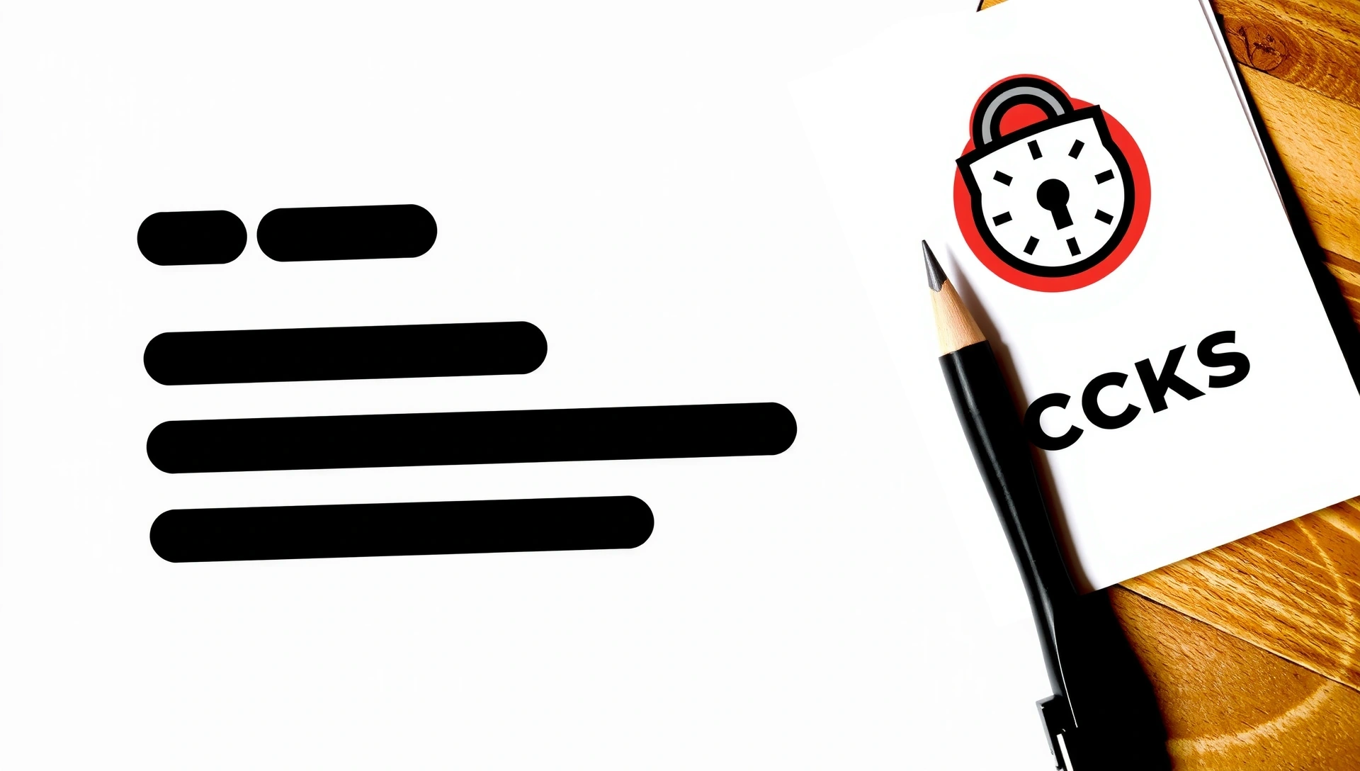 Imagine de fundal cu un document stilizat și un lacăt, simbolizând securitatea datelor