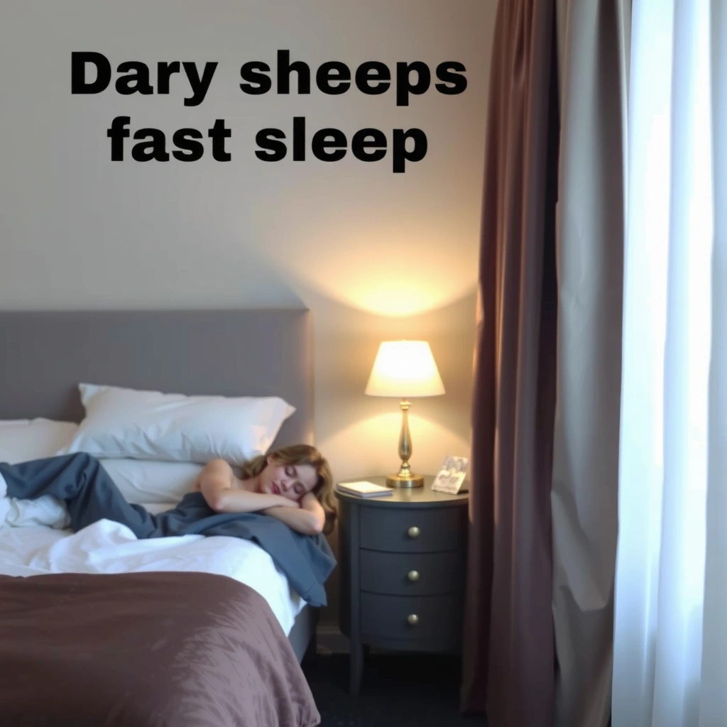 O persoană doarme liniștit într-un pat confortabil, simbolizând somnul odihnitor.